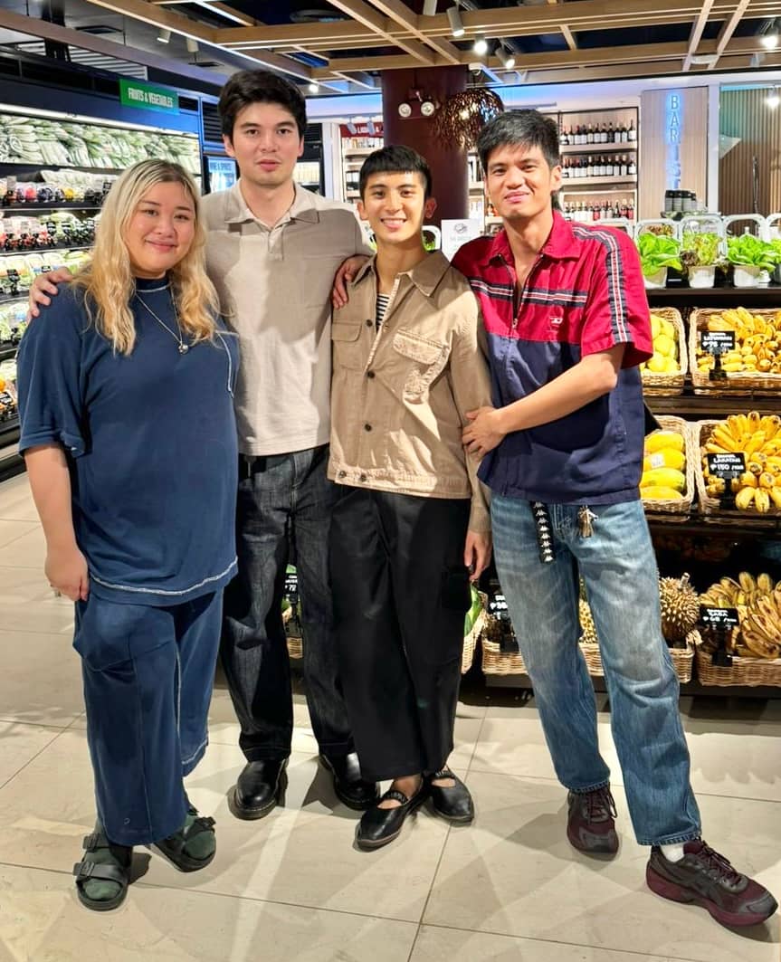 Regine David, Gio Panlilio, Christian Tantoco and Jack Alindahao.